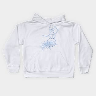 Snow Ninja V2 Kids Hoodie